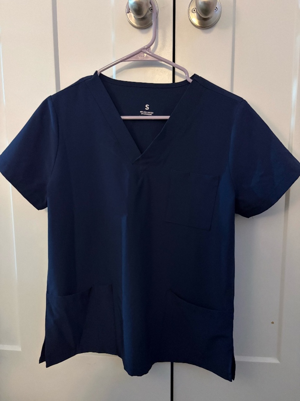 Navy Blue Scrub Set